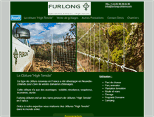 Tablet Screenshot of furlong-cloture.com